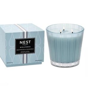 NEST Fragrances Wellness Driftwood & Chamomile 3 Wick 21.1oz Candle